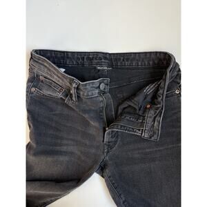 American Eagle Next Level Flex Sport Mens Jeans Original Straight Black 33X32